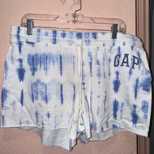 GAP FACTORY | tie dye fleece shorts, L, NWT 🏷️